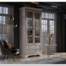 Заказать Шкаф-витрина Stylius (Стилиус) B169-REG2W2S BRW по цене 46 180 руб. в Новосибирске