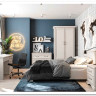 Заказать Шкаф-витрина Stylius (Стилиус) B169-REG2W2S BRW по цене 46 180 руб. в Новосибирске