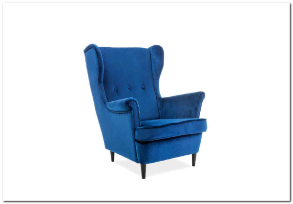 Заказать Кресло Signal LORD Velvet Bluvel 86 (синий) по цене 47 484 руб. в Новосибирске