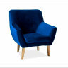 Заказать Кресло Signal NORDIC 1 Velvet Bluvel 86 (синий) по цене 43 923 руб. в Новосибирске
