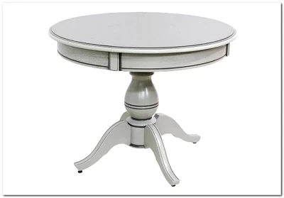 Стол обеденный Лига 3/12 круглый на балясине BOSSANOVA