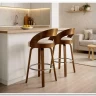 Заказать Стул барный Halmar H-110 (кремовый/ореховый) по цене 17 259 руб. в Новосибирске