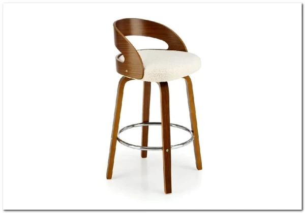 Заказать Стул барный Halmar H-110 (кремовый/ореховый) по цене 17 259 руб. в Новосибирске