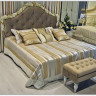 Купить Кровать с мягким изголовьем 180*200 Romantic R418-K02-AG-B01 с доставкой по России по цене производителя можно в магазине Другая мебель в Новосибирске