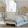Купить Кровать с мягким изголовьем 90*190 Romantic R409-K02-AG-B01 с доставкой по России по цене производителя можно в магазине Другая мебель в Новосибирске
