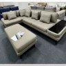 Заказать Модульный диван Милан-1 Soft Time с баром  и пуфом по цене 227 920 руб. в Новосибирске