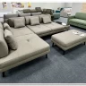 Заказать Модульный диван Милан-1 Soft Time с баром  и пуфом по цене 227 920 руб. в Новосибирске