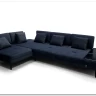 Заказать Модульный диван Милан-1 Soft Time с баром  и пуфом по цене 227 920 руб. в Новосибирске