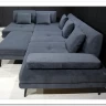 Заказать Модульный диван Милан-1 Soft Time с баром  и пуфом по цене 227 920 руб. в Новосибирске