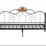 Купить Кровать Federica (mod. AT-881) 90*200 см (Day bed), красный дуб/черный с доставкой по России по цене производителя можно в магазине Другая мебель в Новосибирске