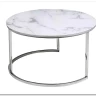 Заказать Комплект Signal ATLANTA B, 2 стола журнальных (эффект белого мрамора/хром) по цене 30 330 руб. в Новосибирске
