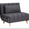 Заказать Диван BILLY VELVET TAP.139  Signal (серый/бук) по цене 50 786 руб. в Новосибирске