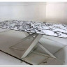 Заказать Стол VICENZA 220 BULGARI WHITE, керамика / белый, DISAUR по цене 61 380 руб. в Новосибирске