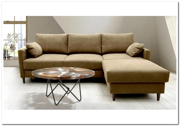 Заказать Угловой диван Даллас 2 с оттоманкой Soft Time по цене 136 080 руб. в Новосибирске