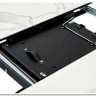 Заказать Стол VOLAND BIANCO TL-45 испанская керамика/ BLACK "белый мрамор" по цене 48 660 руб. в Новосибирске