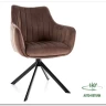 Заказать Стул кухонный Signal AZALIA Velvet Bluvel 38 поворотный (капучино/черный) по цене 20 033 руб. в Новосибирске