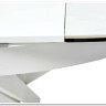 Заказать Стол TRENTO 120 HIGH GLOSS STATUARIO Белый мрамор глянцевый, керамика/ белый каркас по цене 73 620 руб. в Новосибирске