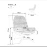 Заказать Кресло SIGNAL GISELLE античный розовый/бежевый/черный мат по цене 42 142 руб. в Новосибирске