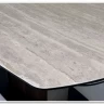 Заказать Стол DAGFINN 160 IVORY TRAVERTINE SOLID CERAMIC / Кофе / Орех, ®DISAUR по цене 95 600 руб. в Новосибирске