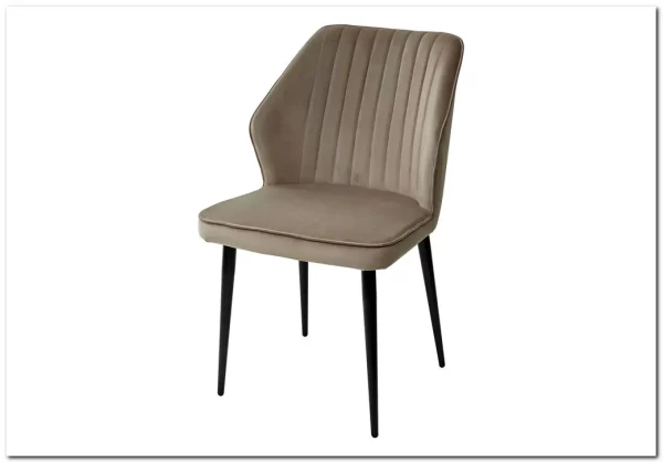 Заказать Стул SEATTLE-V ЛАТТЕ 25, велюр / черный каркас по цене 6 888 руб. в Новосибирске