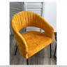 Заказать Стул SNUG 3018-08 горчичный, шенилл / черный каркас, DISAUR по цене 6 720 руб. в Новосибирске
