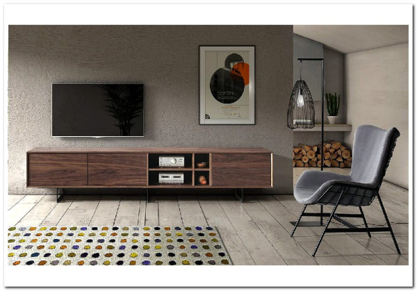 Заказать Тумба ТВ DUPEN TV130 WALNUT по цене 89 700 руб. в Новосибирске