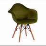 Заказать Кресло Secret De Maison CINDY SOFT (EAMES) (mod. 101) зеленый (HLR 54)/натуральный по цене 7 720 руб. в Новосибирске