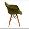 Заказать Кресло Secret De Maison CINDY SOFT (EAMES) (mod. 101) зеленый (HLR 54)/натуральный по цене 7 720 руб. в Новосибирске