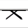 Заказать Стол LIVORNO 180 MATT WHITE MARBLE SOLID CERAMIC / BLACK по цене 80 055 руб. в Новосибирске