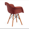 Заказать Кресло Secret De Maison CINDY SOFT (EAMES) (mod. 101) коралловый (HLR 44)/натуральный по цене 7 720 руб. в Новосибирске