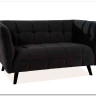 Заказать Диван CASTELLO 2 Velvet Bluvel 19  Signal (черный) по цене 84 495 руб. в Новосибирске