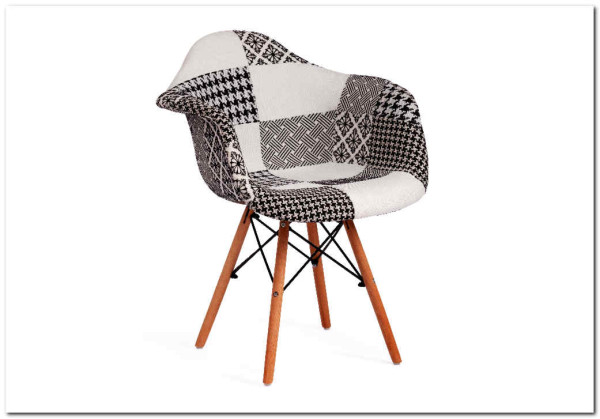 Заказать Кресло Secret De Maison CINDY SOFT (EAMES) (mod. 101) black/white (черный/белый) по цене 7 720 руб. в Новосибирске