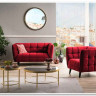 Заказать Диван CASTELLO 2 Velvet Bluvel 59  Signal (бордовый) по цене 84 495 руб. в Новосибирске