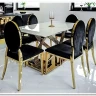 Заказать Стул кухонный SIGNAL KING Velvet Bluvel 19 (черный/золотой) по цене 18 286 руб. в Новосибирске