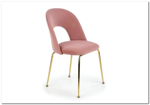 Заказать Стул кухонный Halmar K385 (светло-розовый/золотой) по цене 11 746 руб. в Новосибирске