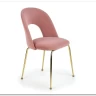 Заказать Стул кухонный Halmar K385 (светло-розовый/золотой) по цене 11 746 руб. в Новосибирске