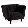Заказать Кресло CASTELLO 1 Velvet Bluvel 19  Signal (черный) по цене 64 889 руб. в Новосибирске