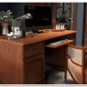 Заказать Стол письменный Кентаки каштан BIU2D2S BRW по цене 34 480 руб. в Новосибирске