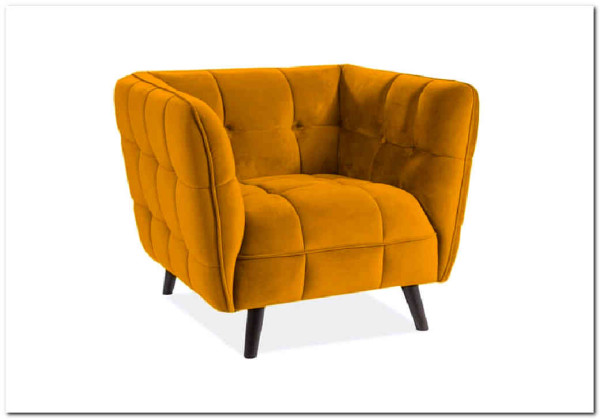 Заказать Кресло CASTELLO 1 Velvet Bluvel 68  Signal (карри) по цене 64 889 руб. в Новосибирске Заказать Кресло CASTELLO 1 Velvet Bluvel 68  Signal (карри) по цене 64 889 руб. в Новосибирске