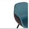 Заказать Стул VALENTINO (mod. PC45-2) Turquoise (бирюзовый)/Grey (серый)/чёрный по цене 10 640 руб. в Новосибирске