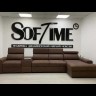 Заказать Угловой диван Висмут с оттоманкой Soft Time по цене 109 638 руб. в Новосибирске