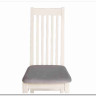 Заказать Стул DOLCE мягкое сидение бук, ivory white, велюр Tenerife Ultimate grey по цене 9 920 руб. в Новосибирске