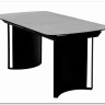 Заказать Стол RASMUS 160 TL-45 Белый мрамор, испанская керамика / черный каркас, DISAUR по цене 95 250 руб. в Новосибирске