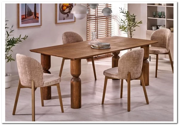 Заказать Стол обеденный Halmar MELTON раскладной (орех светлый) по цене 156 415 руб. в Новосибирске