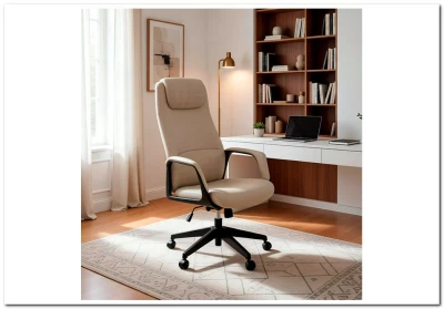 Кресло компьютерное Halmar RAZOR (бежевый)