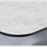 Заказать Стол PALLAS Signal Ceramic 160 раскладной серый мрамор/черный матовый по цене 126 260 руб. в Новосибирске