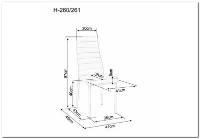Стул H-261 BIS alu SIGNAL