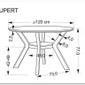Заказать Стол обеденный Halmar RUPERT 120 (орех/орех) по цене 33 759 руб. в Новосибирске
