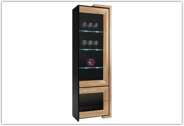 Заказать Витрина высокая 1DS2SZ P CORINO Mebin по цене 242 296,08 руб. в Новосибирске