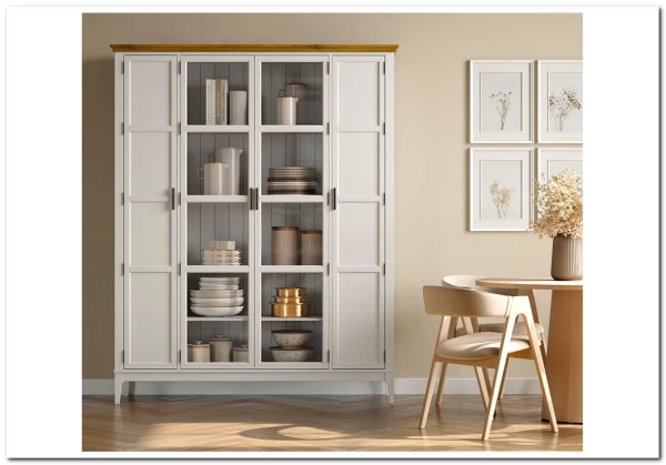 Заказать Шкаф для книг Квадро-С 422Ф из массива сосны по цене 112 740 руб. в Новосибирске